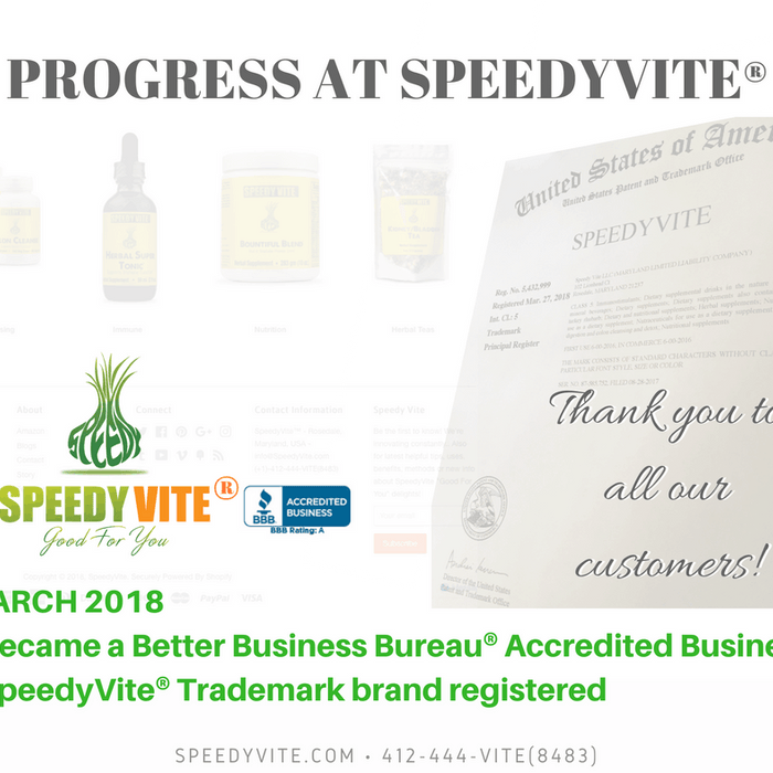 Progress @ SpeedyVite®