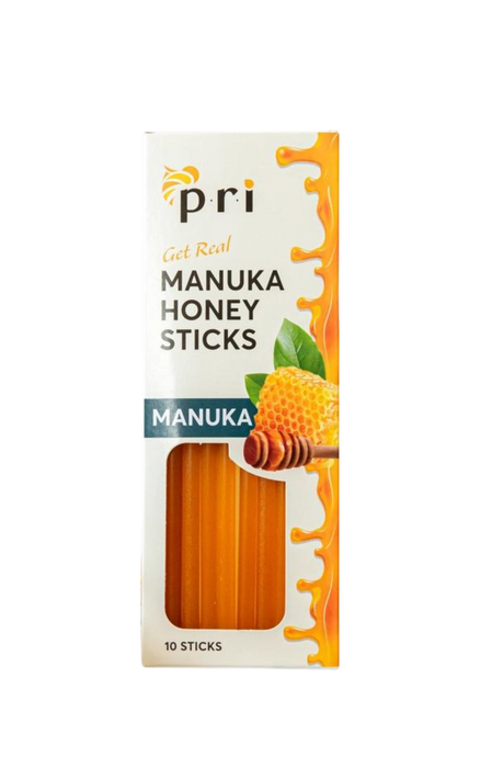 Manuka Honey Sticks, 10pk PRI New Zealand, FREE SHIPPPING