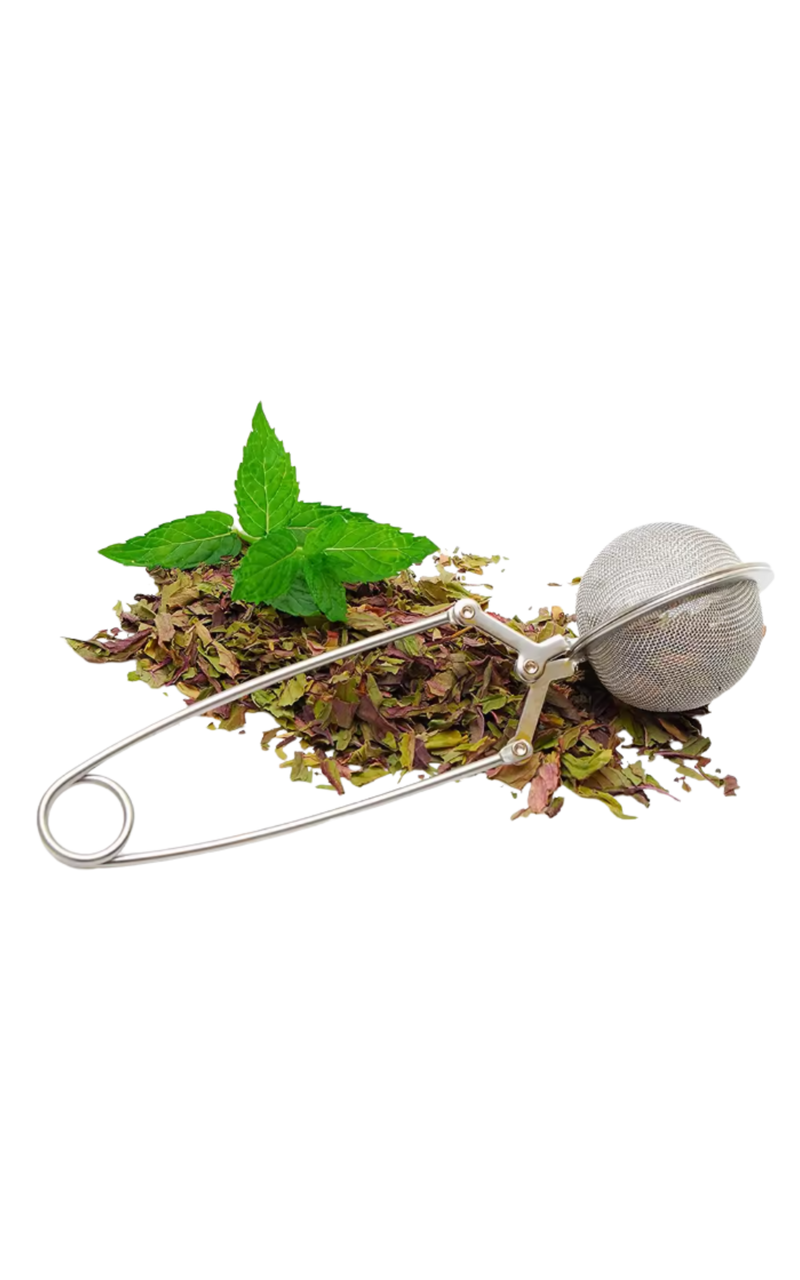 Ball Tea Strainer with Spring Handle | Stainless Steel Mesh Infuser for Loose-Leaf | SpeedyVite®- Add-on*