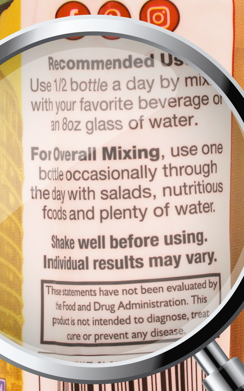 Apple Cider Vinegar 2 oz — Organic, With the Mother | SpeedyVite - Add-on*