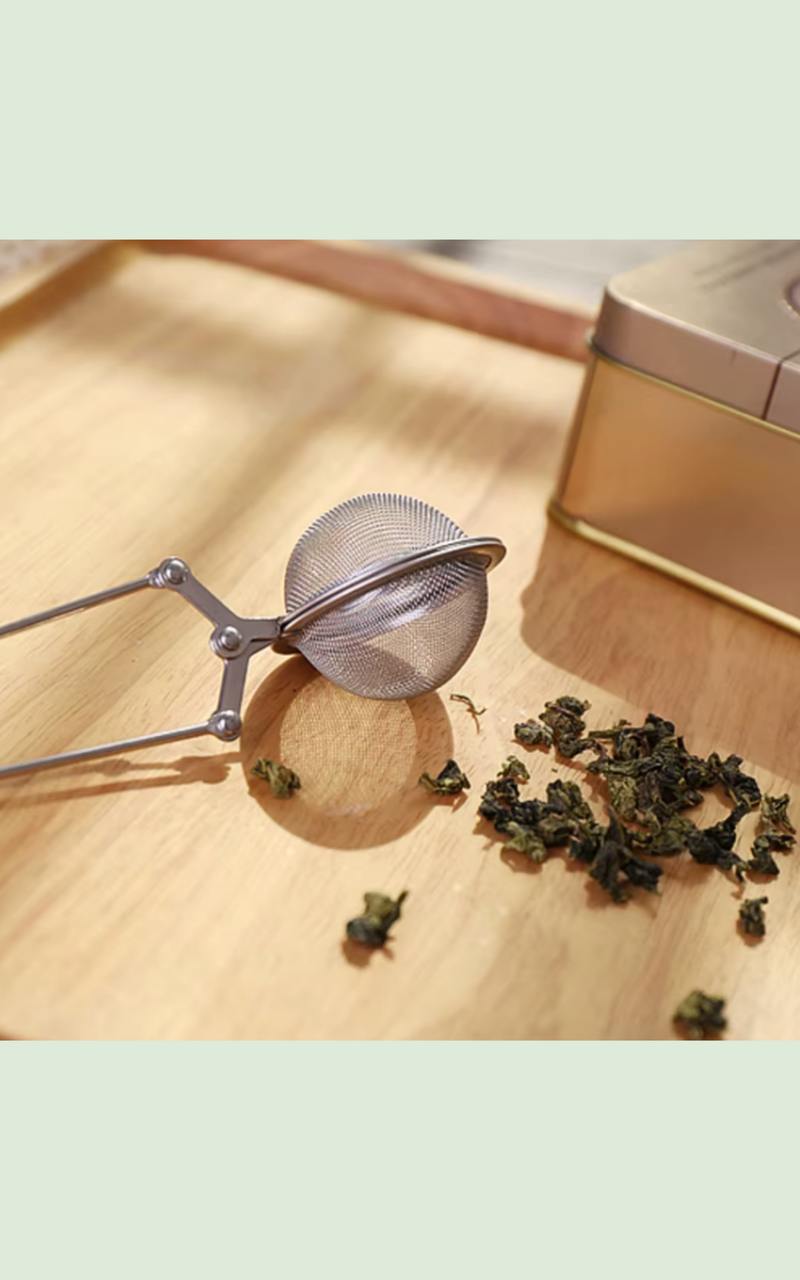 Ball Tea Strainer with Spring Handle | Stainless Steel Mesh Infuser for Loose-Leaf | SpeedyVite®- Add-on*