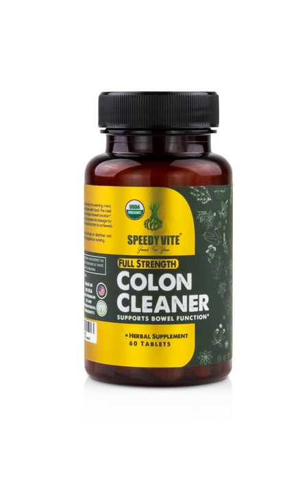 SpeedyVite Organic Full Strength Colon Cleaner 60 tablets