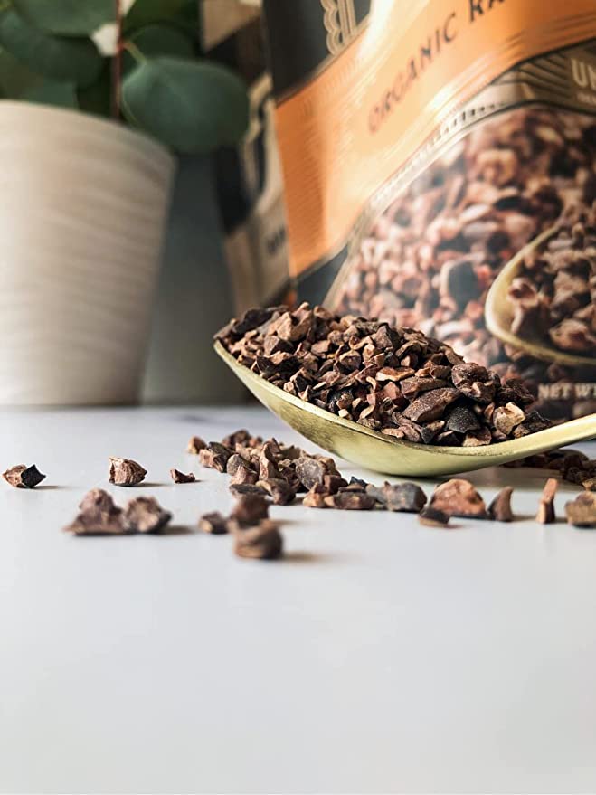 Raw Cacao Nibs 16 oz | USDA Organic Single-Origin Peru | RawMio