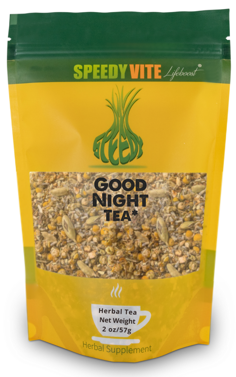 Good Night Tea | Organic ingredient Sleep Support 2oz | SpeedyVite - FREE SHIPPING