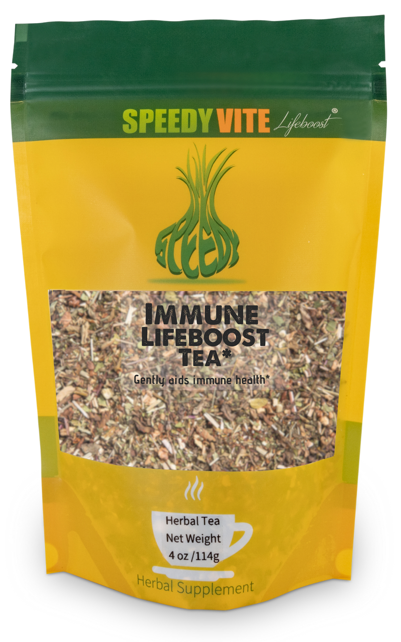 Immune Boost Tea 4oz | Organic ingredient Herbal Blend (Caffeine-Free) | SpeedyVite - FREE SHIPPING