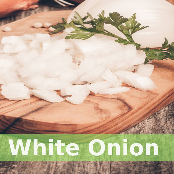 White onion — aromatic allium