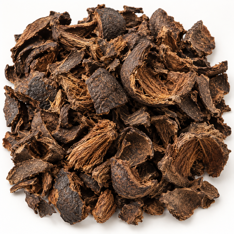 Black Walnut hull, representative ingredient illustration; not current lot photography