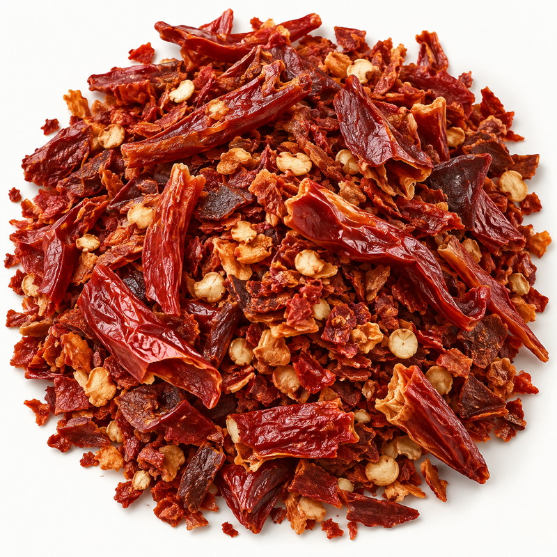 Cayenne pepper fruit, representative ingredient illustration; not current lot photography