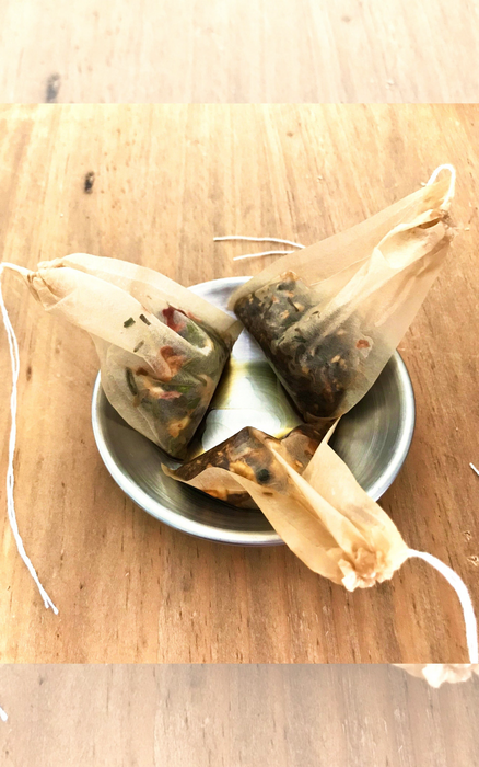 SpeedyVite® Tea Sachets: loose leaf tea bags, biodegradable - FREE SHIPPING