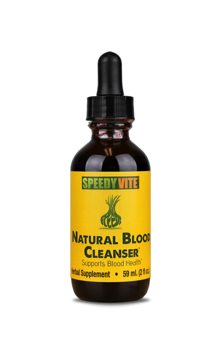 SpeedyVite® Natural Blood Cleanser Supplement (2 Fl oz Drops) Organic & Wildcrafted Made in USA FREE EXPEDITED