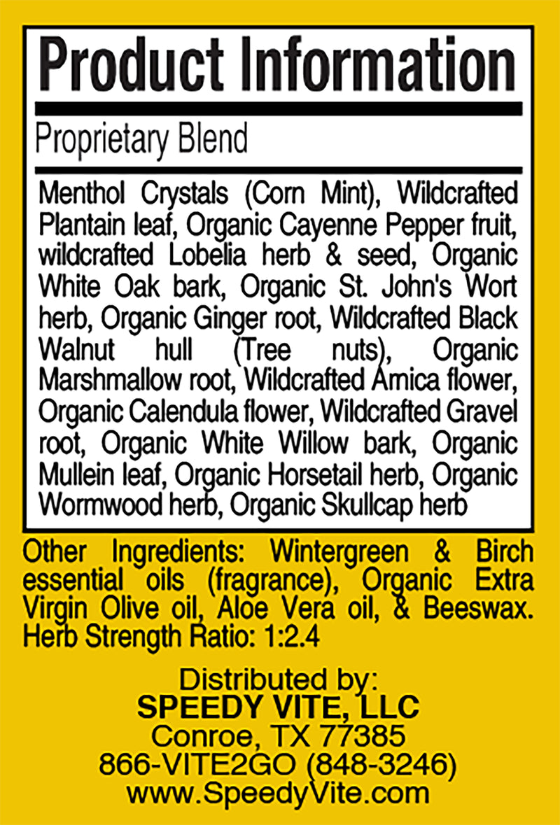 Deep Heat Muscle Ointment* (5 oz) | Warming Menthol, Arnica & Cayenne | SpeedyVite® - FREE SHIPPING