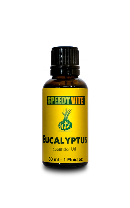 SpeedyVite® Eucalyptus Essential Oil (1/4 - 1 - 3.3 Fl oz) FREE SHIPPING