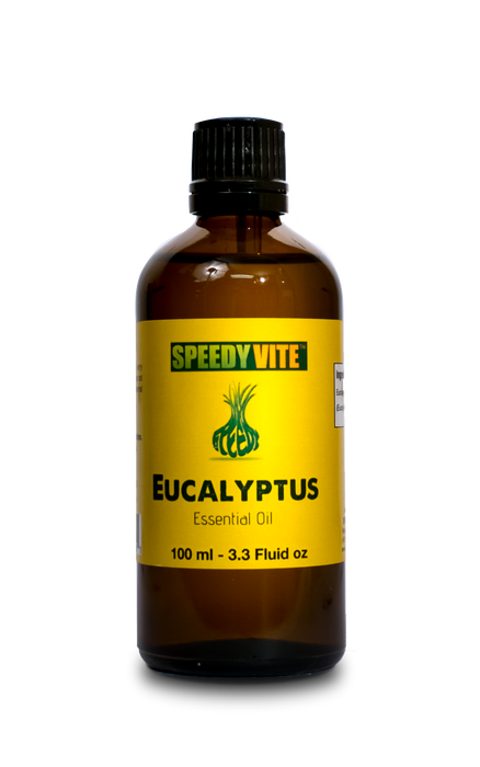 SpeedyVite® Eucalyptus Essential Oil (1/4 - 1 - 3.3 Fl oz) FREE SHIPPING