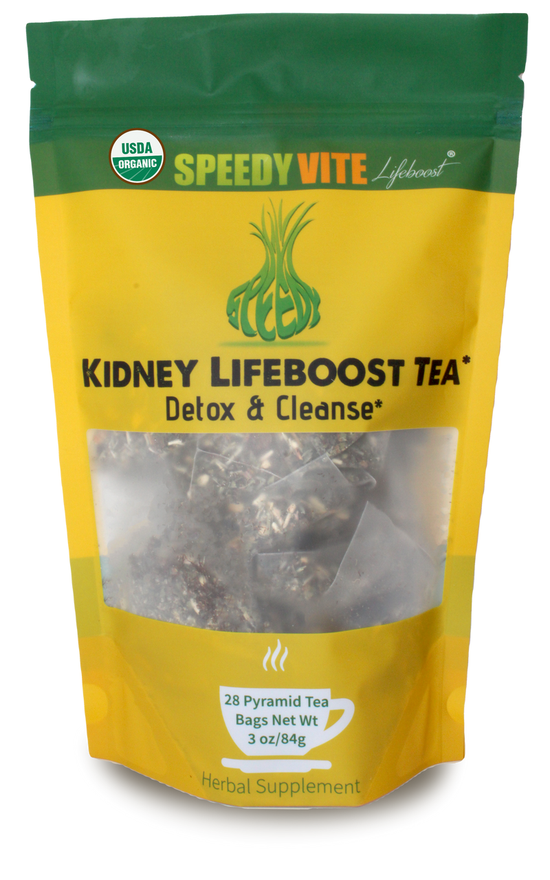 Kidney LifeBoost® Tea | USDA Organic Kidney & Bladder Support* | SpeedyVite® - FREE SHIPPING