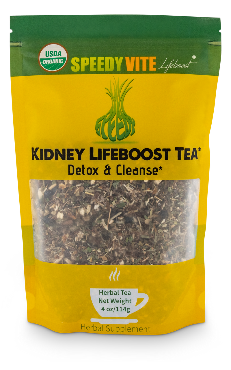 Kidney LifeBoost® Tea | USDA Organic Kidney & Bladder Support* | SpeedyVite® - FREE SHIPPING