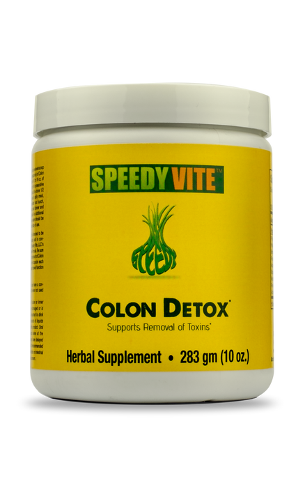SpeedyVite® Colon Detox (10 oz Powder) All Natural Supports Natural Removal of Toxins* Organic & Wildcrafted Made in USA FREE EXPEDITED