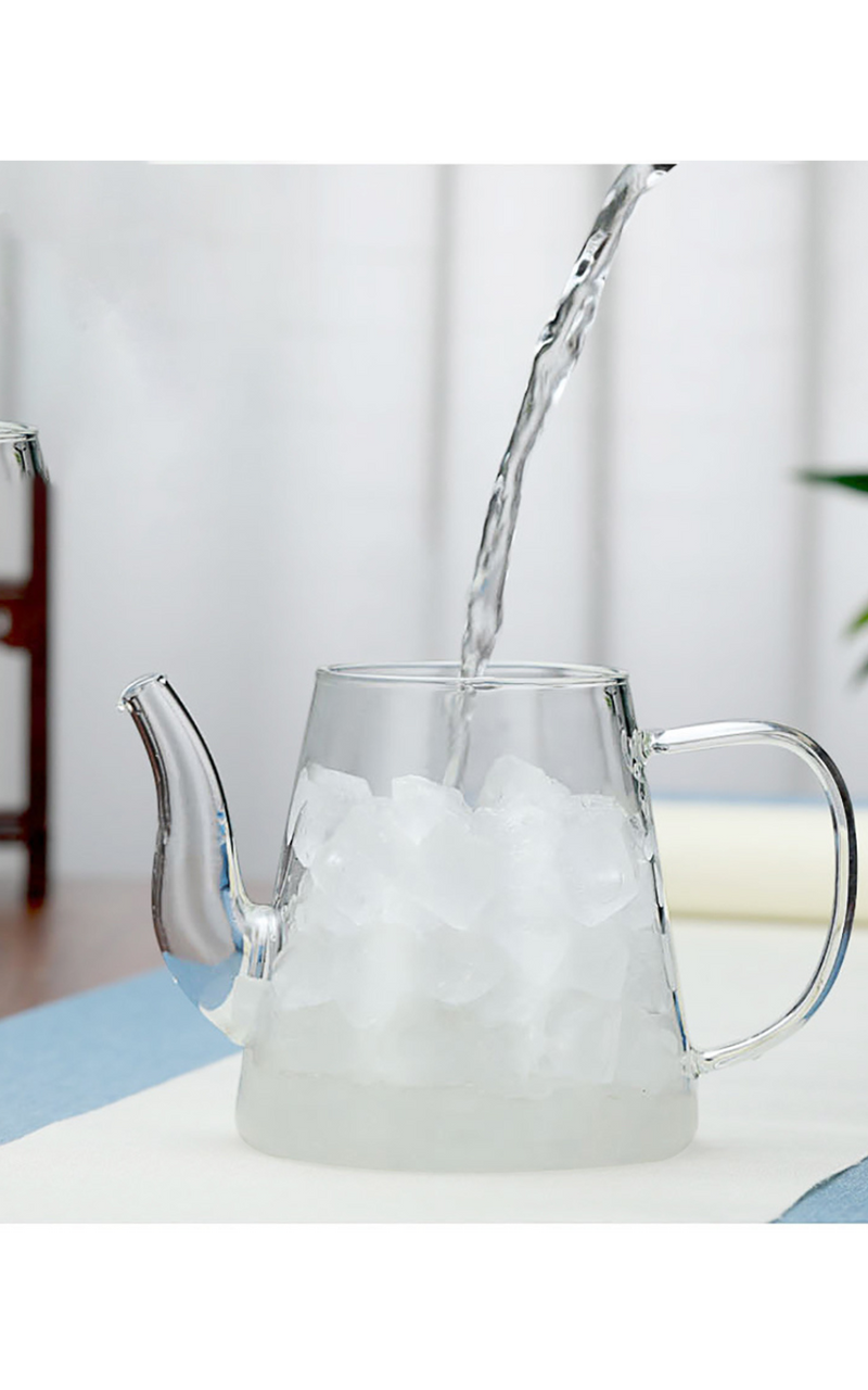 Glass Teapot 32 oz | Heat-Resistant, Fine Filter – SpeedyVite - FREE EXPEDITED