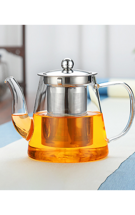 SpeedyVite® High Quality Teapot with fine Filter, heat resistant glass, 32 oz FREE EXPEDITED