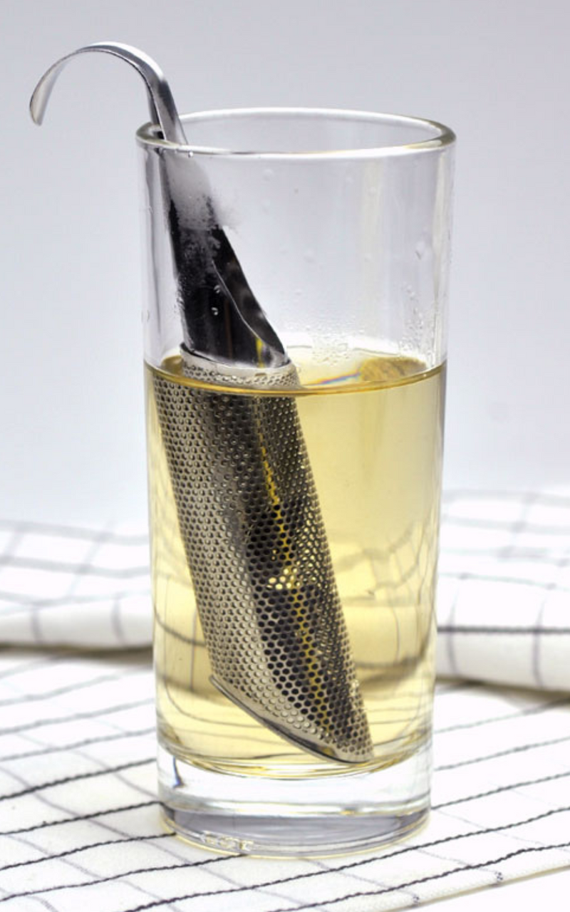 Stainless Steel Tea Strainer | Pipe Design Infuser – SpeedyVite - Add-on*