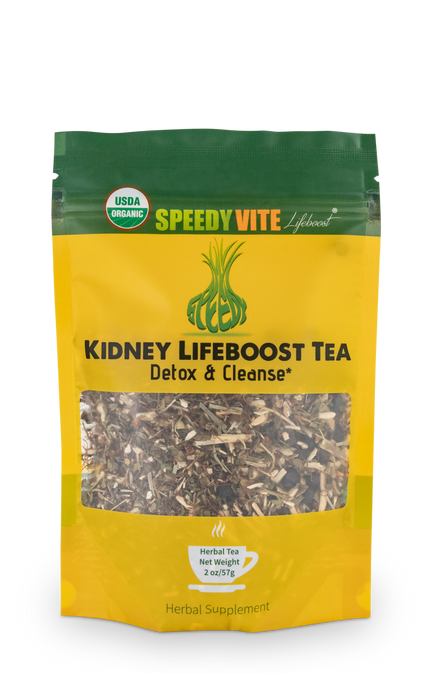 SpeedyVite® Kidney LifeBoost® Tea USDA Organic (2oz/4oz/8oz/28teabags USDA) Cleanse, detox, supports urinary tract* Made in USA FREE SHIPPING
