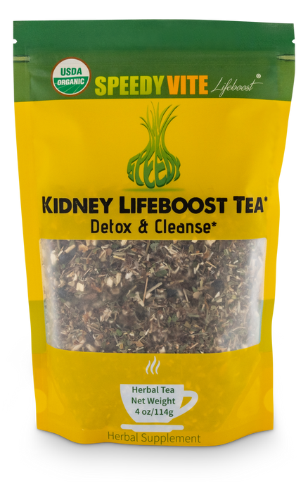 SpeedyVite® Kidney LifeBoost® Tea USDA Organic (2oz/4oz/8oz/28teabags USDA) Cleanse, detox, supports urinary tract* Made in USA FREE SHIPPING