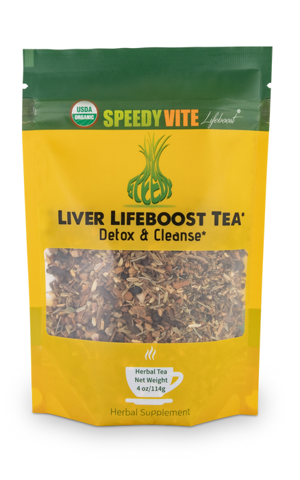 Liver LifeBoost® Tea 4 oz loose-leaf pouch — Organic