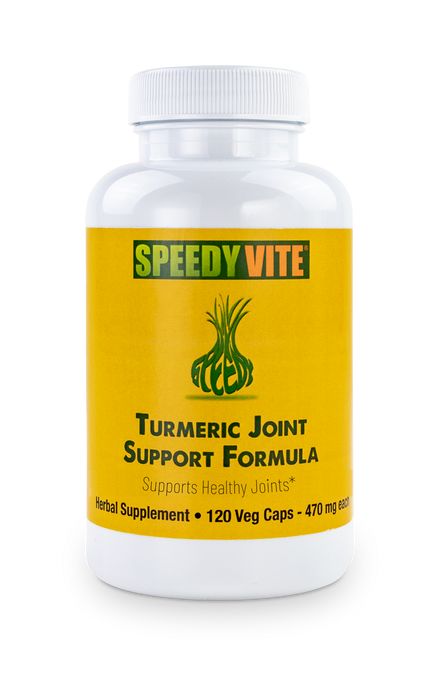 SpeedyVite® Turmeric Joint Aid Formula (120 Veg. Caps) Supports Healthy Joints* Organic & Wildcrafted Made in USA [BB: EXPIRATION 6/2024]