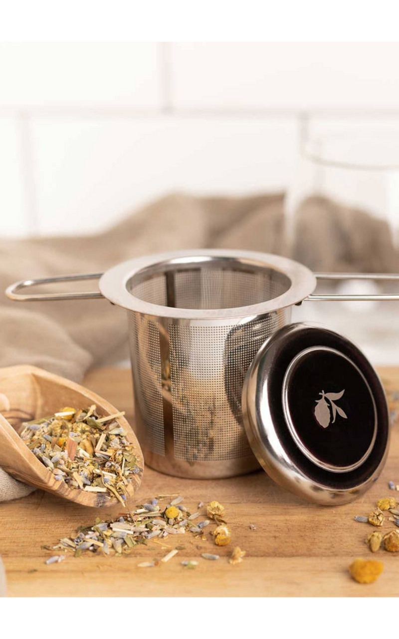 Fine Mesh Tea Strainer | Foldable Handles + Lid – SpeedyVite - Add-on*