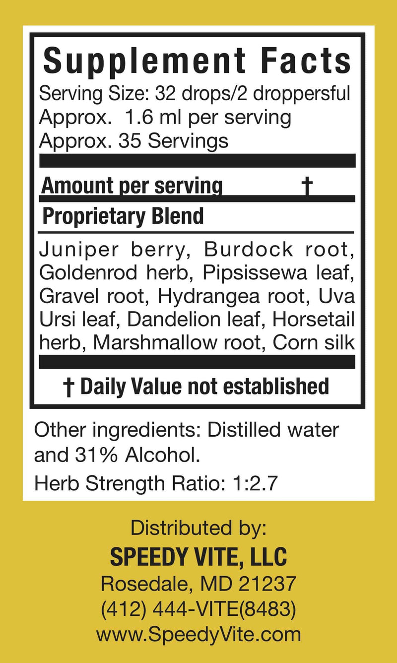 Kidney Cleanse Drops (2 fl oz) | Kidney & Bladder Support | SpeedyVite®