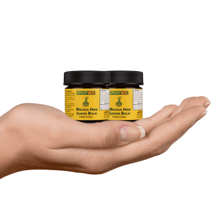 [Approved Retailers Only] SpeedyVite® Melissa Herb Lemon Balm [1/2oz 15ml] Organic & Wildcrafted Made in USA Wholesale STANDARD SHIPPING